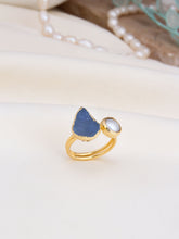 Amethyst & Pearl  Bague